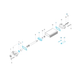 Jeu de pièces d'usure série DZF - 384324