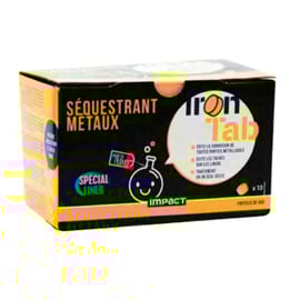 Séquestrant métaux IRON-TAB boite de 10 pastilles 40gr