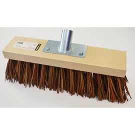 Balai cantonnier en piassava - Longueur 32 cm - Largeur 7,5 cm