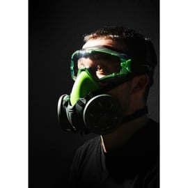 Lunettes-masque 6X3 - incolore - gris, vert - étanche