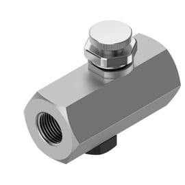 Limiteur de débit unidirectionnel série GR - G1/4" - 10 bar - 370l/mn - GR-1/4