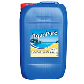 Chlore liquide 36° antitartre - 20 L