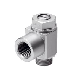 Limiteur de débit unidirectionnel série GRLA - G1/8" - 10bar - 340l/mn - GRLA-1/8-B