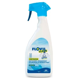 Spray nettoyant FLOVIL CLEAN pour cartouches de filtration piscine