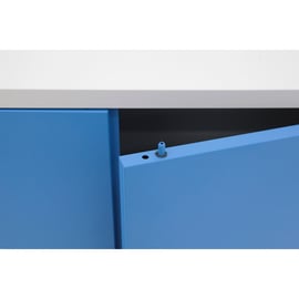 Armoire d'atelier basse monobloc