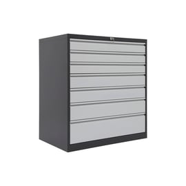 Armoire d'atelier à tiroirs basse monobloc