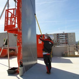 Huileur à banches diffuseur avec manche télescopique Nanovib® 2-3,5 mètres