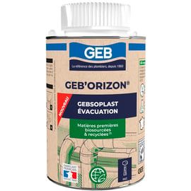 Colle PVC GEBSOPLAST GEB'ORIZON pot 250ml + Pinceau