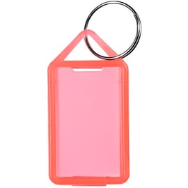 Porte clé à étiquette 56 mm x 30 mm (sachet de 10)