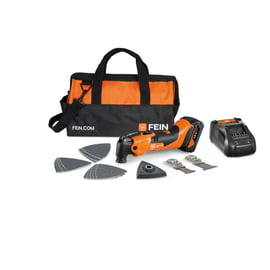 Machine oscillante sans fil AMM 500 PLUS - 18V - batterie 4Ah - 18 accessoires - sac de sport - MY36
