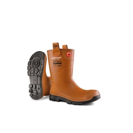 Demi-bottes fourrées RIGPRO marron S5