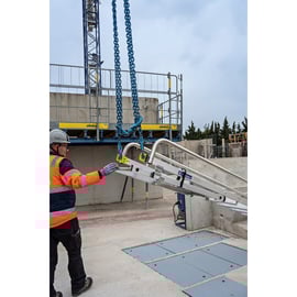 Échelle d'accès dalle