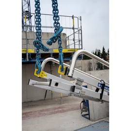 Échelle d'accès dalle