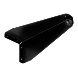 Butoir haut de porte réversible noir RAL 9005