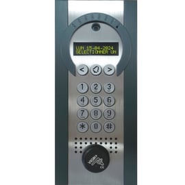 Interphone vidéo spécial rénovation avec 1 centrale de gestion 1 porte