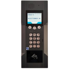 Interphone vidéo Intracode + centrale de gestion Vigik® 1 porte/200 noms