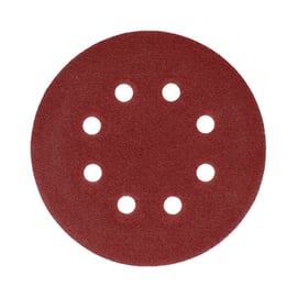 Disque abrasif appliqué gamme Merchandising - 8 trous
