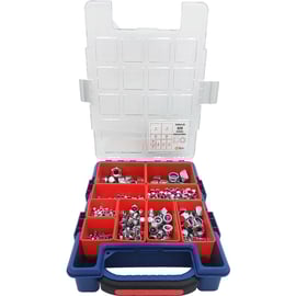 Coffret de 920 écrous indesserrables DIN 985 Classe 8 Zingué