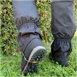 Guêtres noires - taille unique