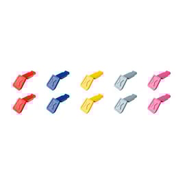 Clip COLORCODE pour marquage outils différentes couleurs par 10 pièces