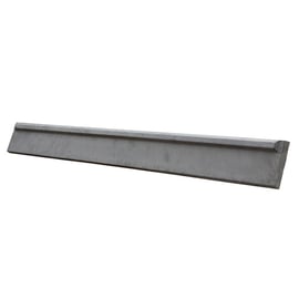 Panneau de soubassement 1/2 chaperon - 0,25 x 2,5 m - gris
