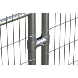 Collier anti-vandalisme simple pour clôture mobile de chantier HERAS