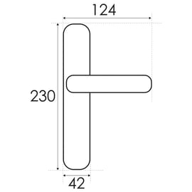 Ensemble sur grande plaque Meudon K noir mat