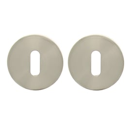 Rosace de fonction ronde Egée, Balard et Sara nickelé mat