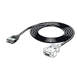 Câble de programmation CS1W-CN - CJ1 - port périphérique, sub-D - 2 m