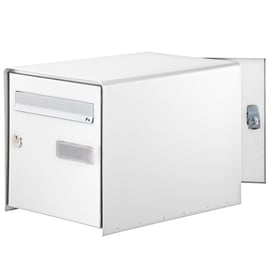 Boite aux lettres individuelle double face NOVACIO BOX - Blanc