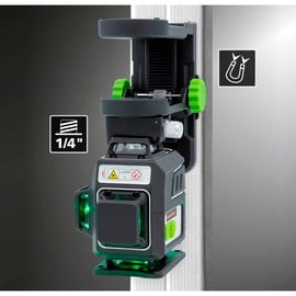 Laser 4 lignes POCKETPLANE 4G vert 0,3mm/m visibilité 30 mètres