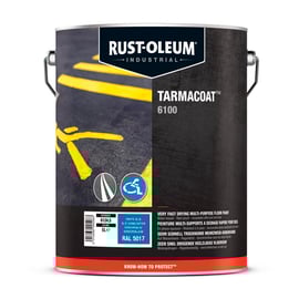 Peinture de sol TARMACOAT - 5 L - bleu RAL 5017 - mat