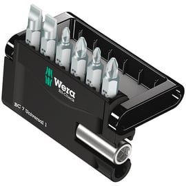 Embouts de vissage Bit-Check 6 Universal 1 SB en étui de 7 pièces