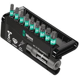 Embouts de vissage Impaktor Bit-Check 10 Torx 1 en étui de 10 pièces