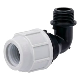 Coude 90° à compression fileté 7850