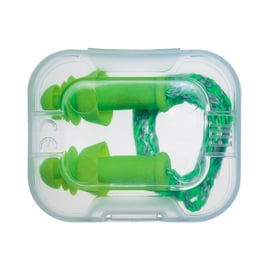 Bouchons d'oreilles réutilisables WHISPER+ avec cordon 27 dB (boîte de 50) - M