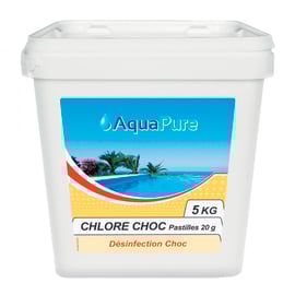 Pastilles chlore choc - 5 kg