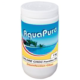Pastilles chlore choc - 1 kg