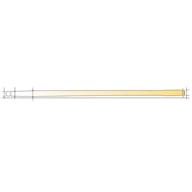 Manche de pelle droit - 110 cm