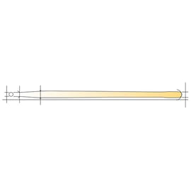 Manche de bêche pomme en hêtre - 100 cm