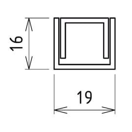 Kit cadre anti-pince double U