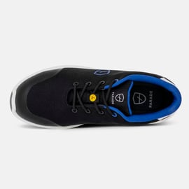 Chaussures basses BRYCE noires/bleues S1PS