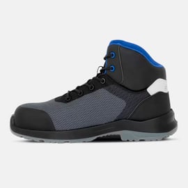 Chaussures hautes BOOSTRAM noires/bleues S3S