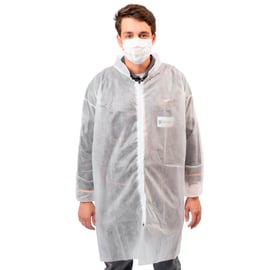 Blouse à usage court blanche