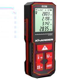 Télémètre laser rouge 60 m