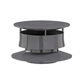 Extracteur statique - 100 mm - anthracite