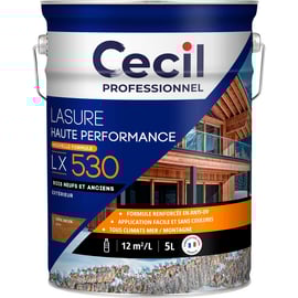 Lasure haute performance LX 530+ - 5 L - chêne ancien