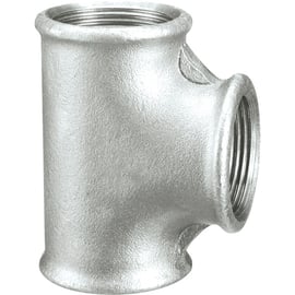 Té égal galvanisé femelle 130