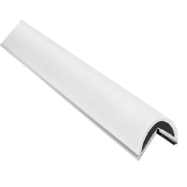 Cornière de protection d'angle ANGL'ISOL MINI adhésive 2000 x 15 x 15 mm blanc