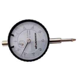 Comparateur à cadran en aluminium - 0,01 mm